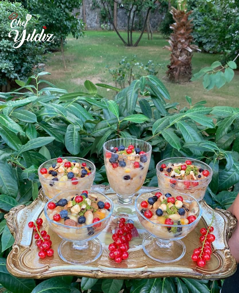 “MUTLULUK FORMÜLLÜ” AŞURE TARİFİ