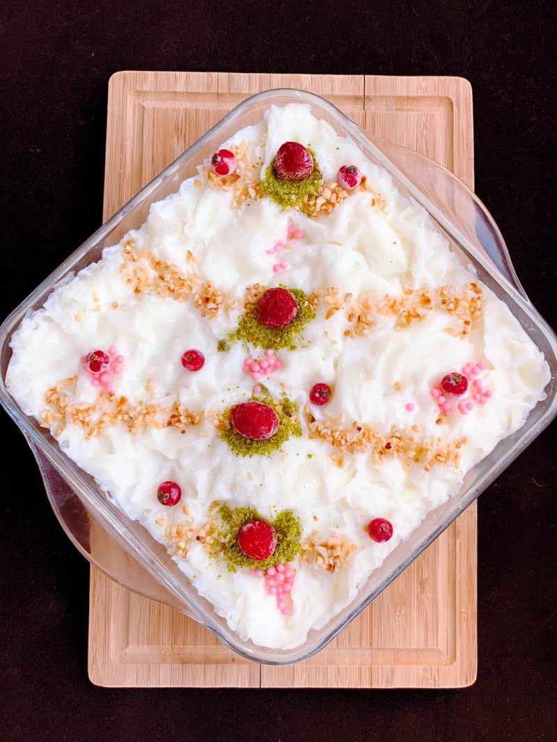 RAMAZAN’IN GÖZDE TATLISI GÜLLAÇ FRAMBUAZLA BULUŞUYOR