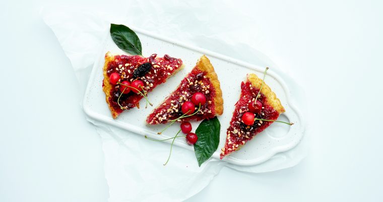 Biraz ekşi biraz tatlı  Vişneli Tart